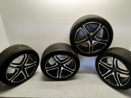 Mercedes GLE AMG43 2018 Set of 4 22 inch AMG Alloy Wheels and Tyres